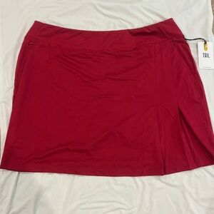 Tail Women's Vibrant Red Mini Skirt